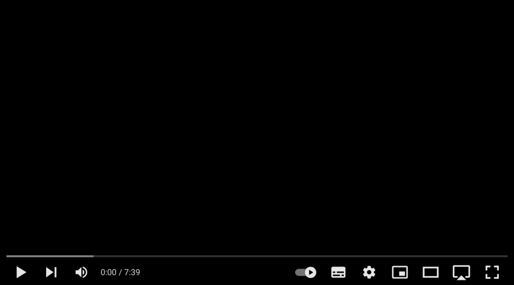 YouTube Screen